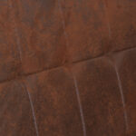 HOEKBANK, metaal, textiel bruin thumbnail 7