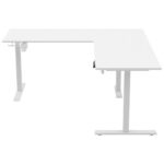 HOEKBUREAU metaal, kunststof, houtmateriaal wit thumbnail 7