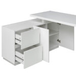 HOEKBUREAU, houtmateriaal, wit thumbnail 4