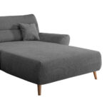 HOEKZITSET, antraciet chenille thumbnail 3