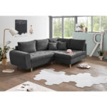 HOEKZITSET, antraciet microvelours thumbnail 2