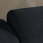 HOEKZITSET, velours antraciet thumbnail 6