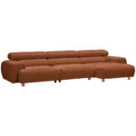 HOEKZITSET, velours terracotta thumbnail 5