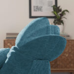 HOEKSTOELSET, microvezel blauw thumbnail 7