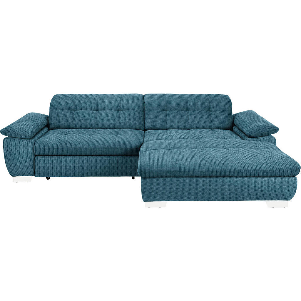 HOEKSTOELSET, microvezel blauw