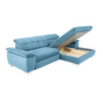 HOEKZITSET, microvezel pastelblauw thumbnail 5