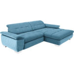 HOEKZITSET, microvezel pastelblauw thumbnail 6