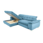 HOEKZITSET, microvezel pastelblauw thumbnail 6