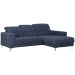 HOEKSTOELSET, donkerblauwe stof thumbnail 5