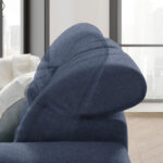 HOEKSTOELSET, donkerblauwe stof thumbnail 3
