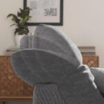 HOEKSTOELSET, microvezel donkergrijs thumbnail 6