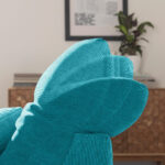 HOEKSTOELSET, microvezel turkoois thumbnail 7