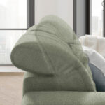 HOEKZITSET, stof groen thumbnail 4