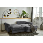 HOEKZITSET, geribbeld antraciet thumbnail 6