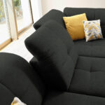 HOEKZITSET, antraciet chenille thumbnail 3