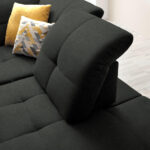 HOEKZITSET, antraciet chenille thumbnail 7