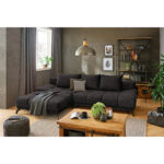 HOEKZITSET, antraciet chenille thumbnail 2
