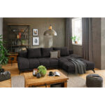HOEKZITSET, antraciet chenille thumbnail 2