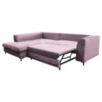 HOEKSTOELSET, velours bosfruitkleur thumbnail 5