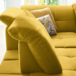 HOEKZITSET, currykleur chenille thumbnail 5