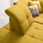 HOEKZITSET, currykleur chenille thumbnail 6