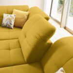 HOEKZITSET, currykleur chenille thumbnail 7