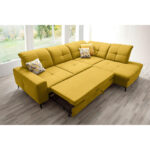 HOEKZITSET, currykleur chenille thumbnail 7