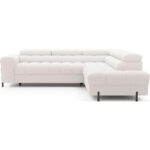 HOEKSTOELSET, wit pluche materiaal thumbnail 2