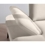 HOEKSTOELENSET, witte chenille thumbnail 6