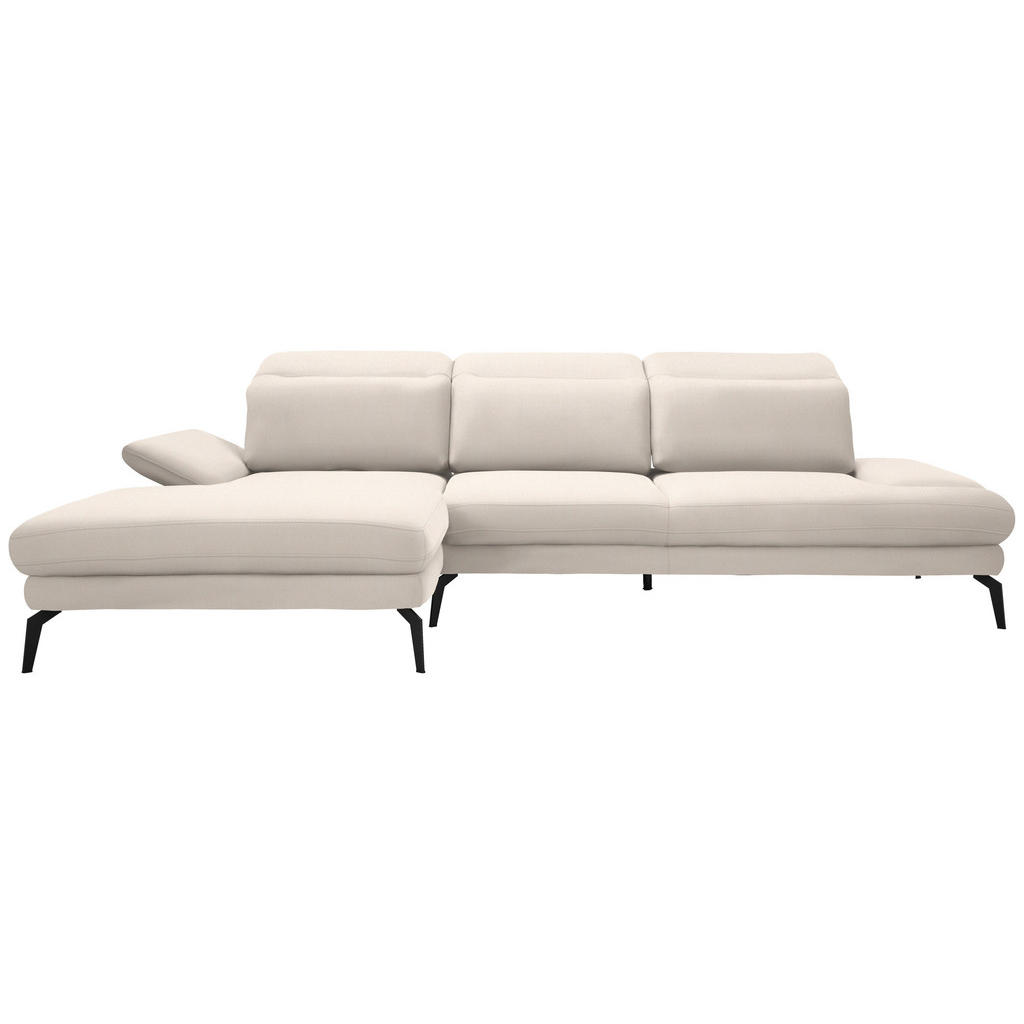 HOEKSTOELENSET, witte chenille