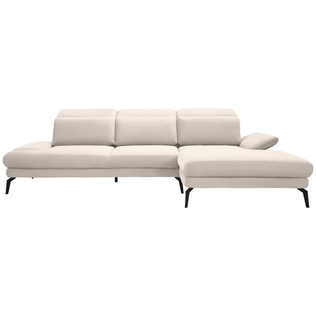 HOEKSTOELENSET, witte chenille