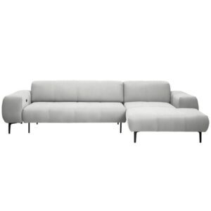 HOEKSTOELENSET, witte chenille