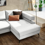 HOEKSTOELENSET, witte chenille thumbnail 5