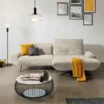 HOEKSTOELSET, pluche materiaal beige thumbnail 2