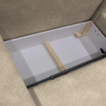 HOEKSTOELSET, gladde beige stof thumbnail 6