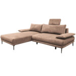 HOEKSTOELSET, beige stof thumbnail 4