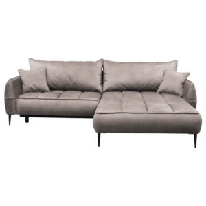 HOEKZITSET, veloursbeige