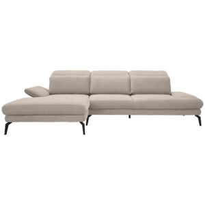 HOEKSTOELENSET, chenillebeige