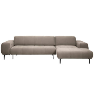 HOEKSTOELENSET, chenillebeige