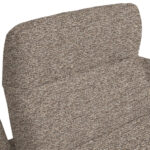 HOEKSTOELSET, chenille, gladde beige stof thumbnail 6