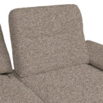 HOEKSTOELSET, chenille, gladde beige stof thumbnail 7