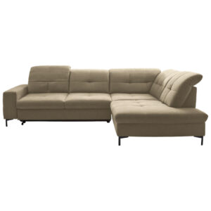 HOEKSTOELENSET, chenillebeige