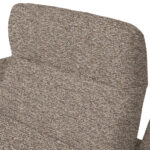 HOEKSTOELSET, chenille, gladde beige stof thumbnail 5