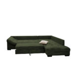 HOEKZITSET, geribbeld fluweel donkergroen thumbnail 6