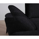 HOEKSTOELSET, stof zwart thumbnail 5