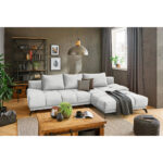 HOEKSTOELENSET, ecru chenille thumbnail 2