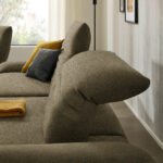 HOEKSTOELENSET, bouclé kaki thumbnail 6