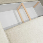 HOEKSTOELENSET, structuur, bouclé crèmekleur thumbnail 6