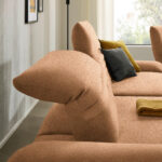 HOEKSTOELENSET, abrikozenchenille thumbnail 6