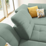 HOEKSTOELENSET, chenille mintgroen thumbnail 3